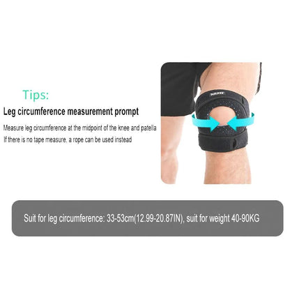 Patella Knee Brace Adjustable Compression Support For Pain Relief And Sports Protection 2