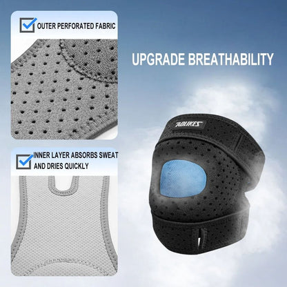 Patella Knee Brace Adjustable Compression Support For Pain Relief And Sports Protection 4