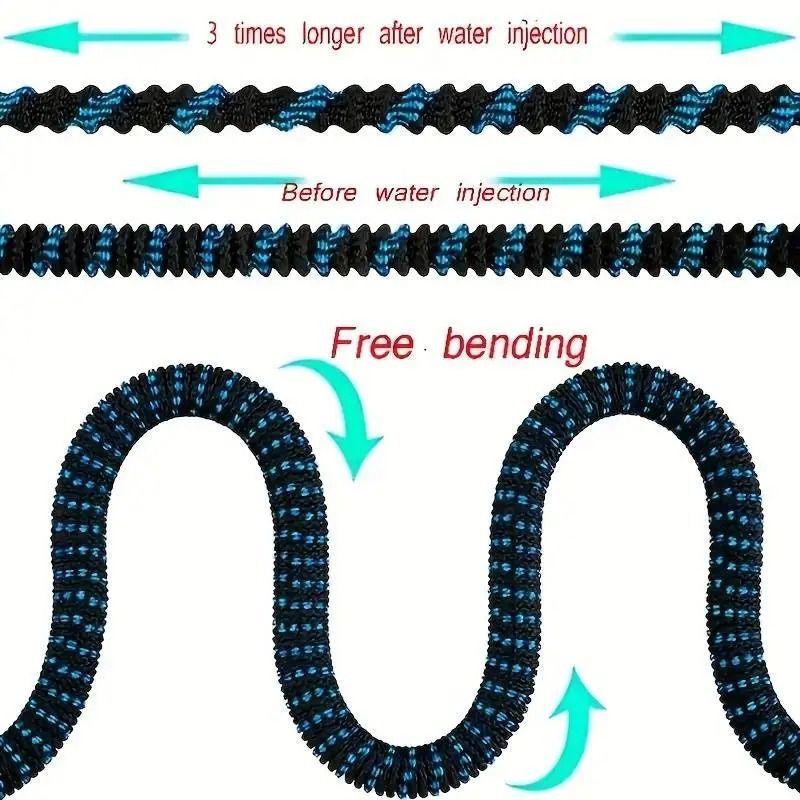 Retractable Garden Hose High Pressure Flexible Hose For Car Wash And Outdoor Irrigation 2