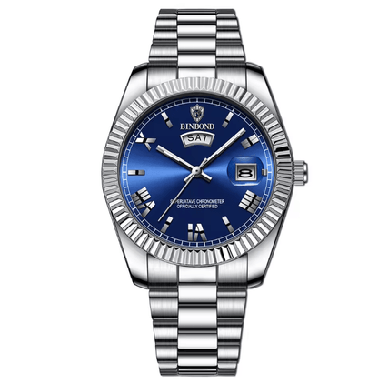 Mens Business Sports Quartz Watch Waterproof Luminous Calendar Wristwatch 7