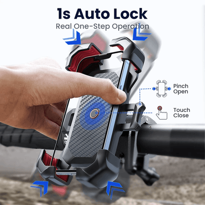 Universal Bike Phone Holder 360 Degree Shockproof Bicycle Mount For Smartphones 2