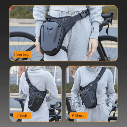 Cycling Leg Bag EVA Hard Shell Waist Pack For Outdoor Riding And Casual Use 1