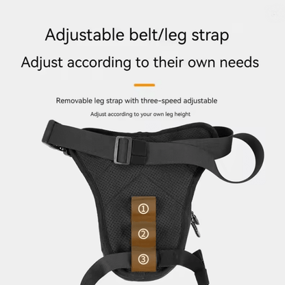 Cycling Leg Bag EVA Hard Shell Waist Pack For Outdoor Riding And Casual Use 2