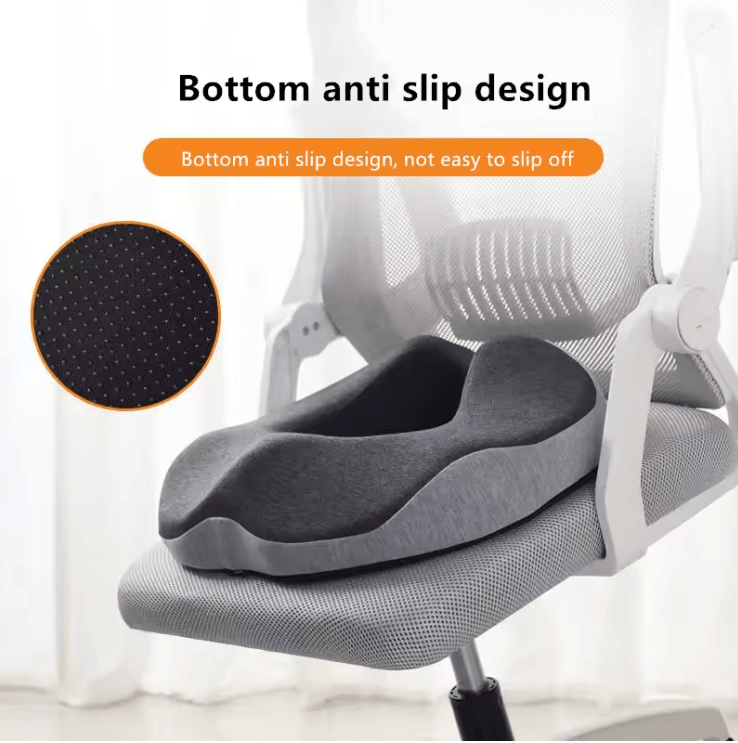 Orthopedic Donut Seat Cushion Memory Foam For Hemorrhoids Tailbone And Sciatica Relief 1