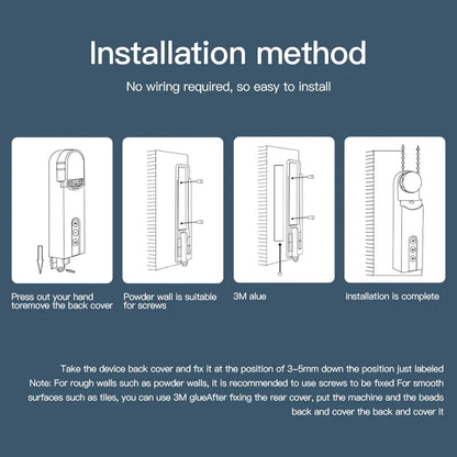 WiFi Tuya Smart Blind Motor Electric Roller Shutter Shadows App Control Curtain Opener & Closer Automatic Lifting System