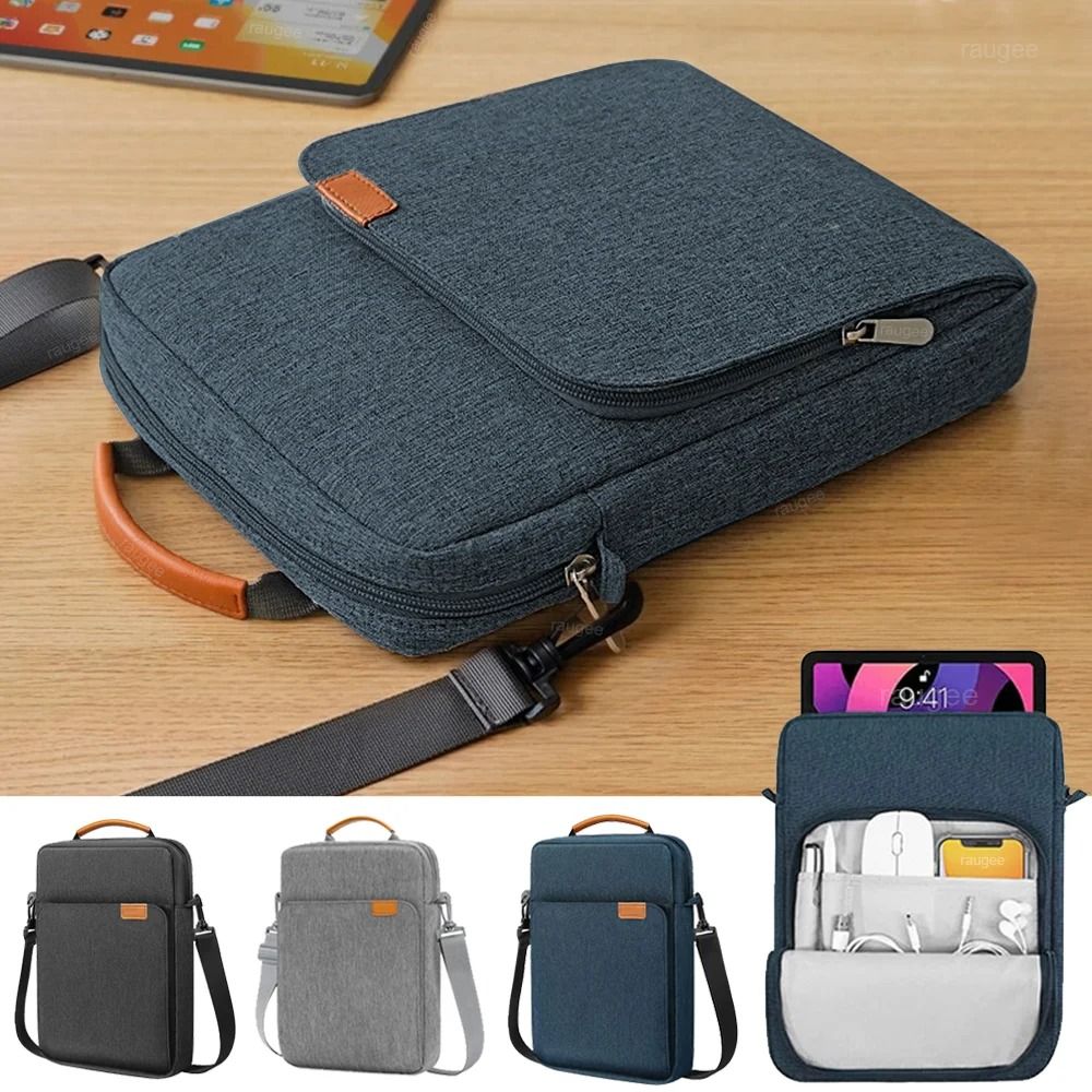 Tablet Sleeve Bag Shockproof Pouch for iPad Pro Air and Tablets 9–13 Inch