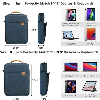 Tablet Sleeve Bag Shockproof Pouch For IPad Pro Air And Tablets 913 Inch 2