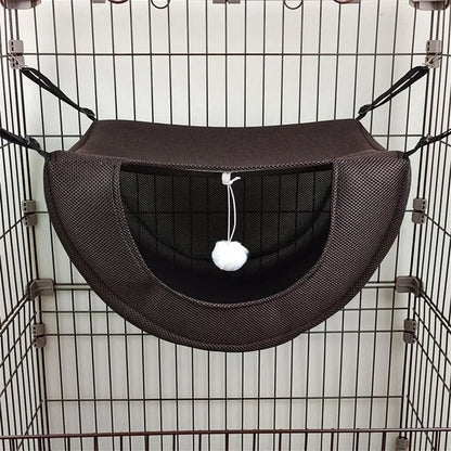 Cat Hammock For Small Pets Breathable Mesh Pet Bed 9