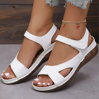 Womens Summer Wedge Sandals  Comfortable Casual Low Heel Sandalias De Mujer 3