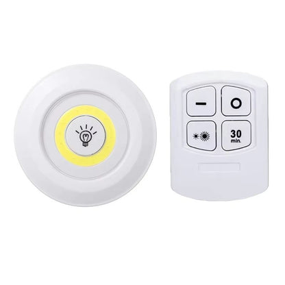 Dimmable LED Under Cabinet Lights With Remote  Battery Operated Closet  Wardrobe Lighting 7