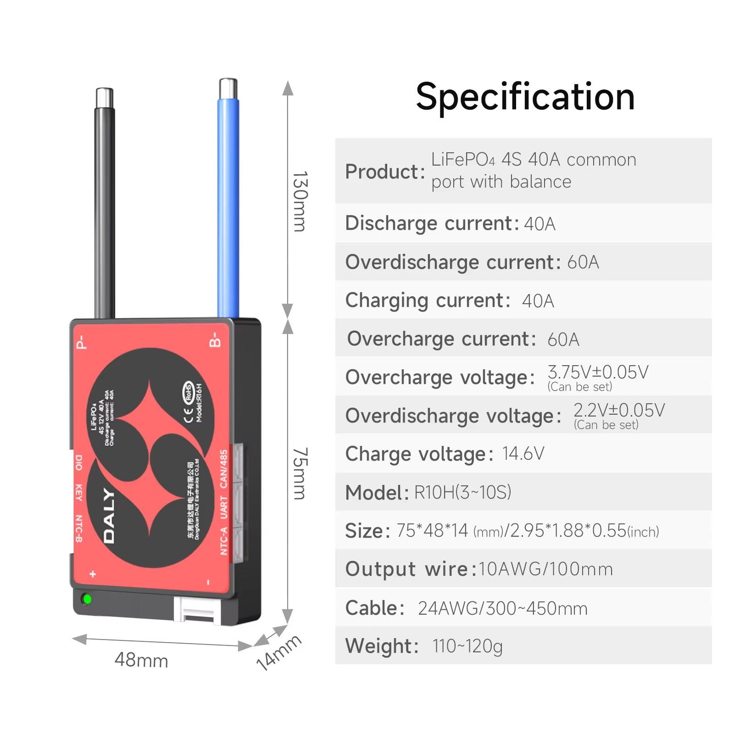 Daly Smart BMS With Bluetooth  Advanced Battery Management System For LiFePO4  Liion Packs 1