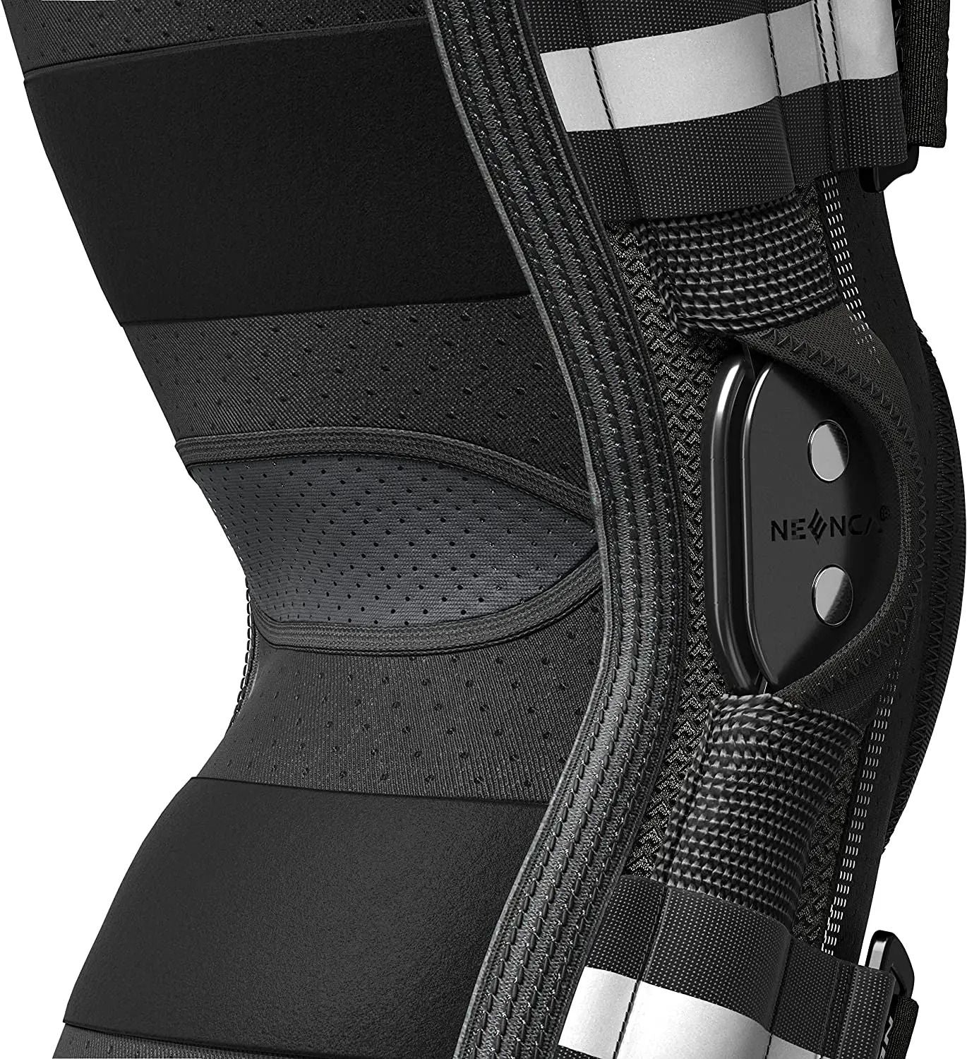 Hinged Knee Brace With Side Stabilizers For Joint Pain Relief Arthritis Meniscus Tear ACL PCL Suppo 3