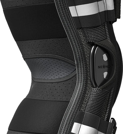 Hinged Knee Brace With Side Stabilizers For Joint Pain Relief Arthritis Meniscus Tear ACL PCL Suppo 3