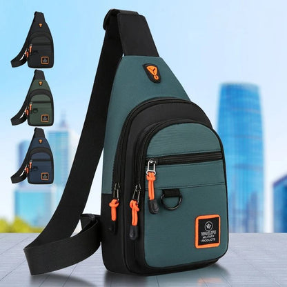 Men Outdoor Hiking Crossbody Shoulder Bag Waterproof Travel Chest Bag 5