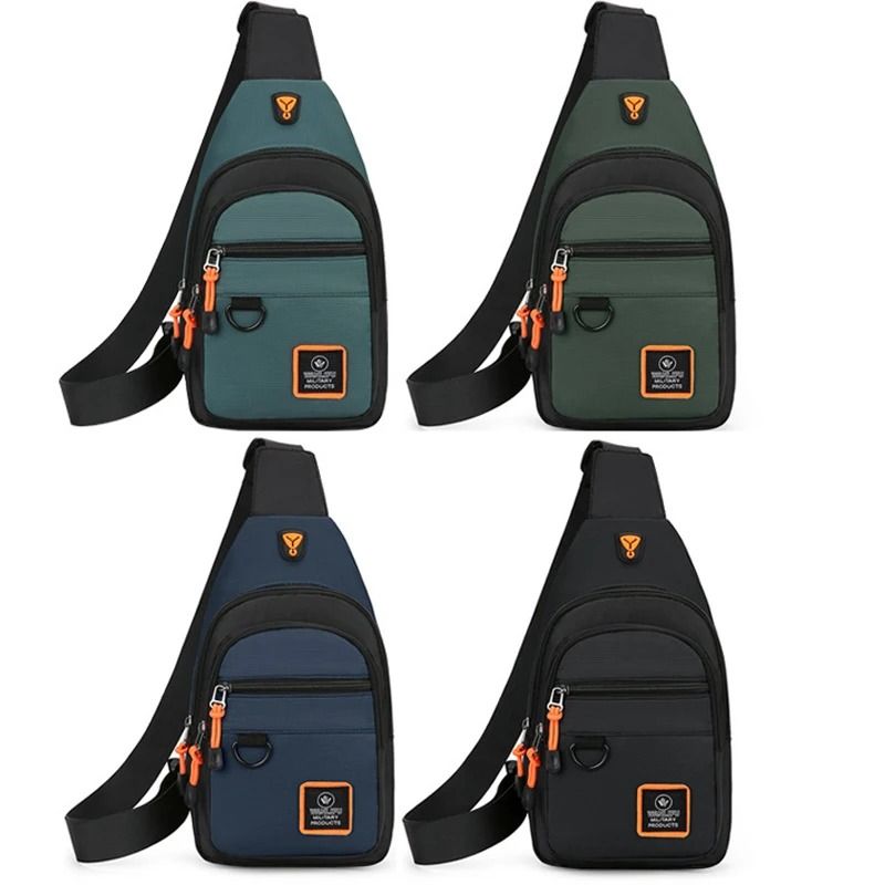 Men Outdoor Hiking Crossbody Shoulder Bag Waterproof Travel Chest Bag 6