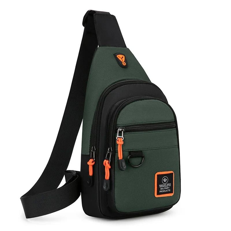 Men Outdoor Hiking Crossbody Shoulder Bag Waterproof Travel Chest Bag 8
