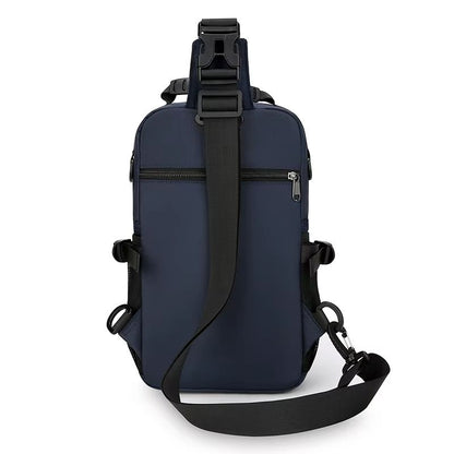 Mens Oxford Crossbody Chest Bag  Fashionable Waist Pack For Everyday Use 1
