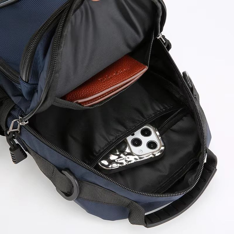 Mens Oxford Crossbody Chest Bag  Fashionable Waist Pack For Everyday Use 4