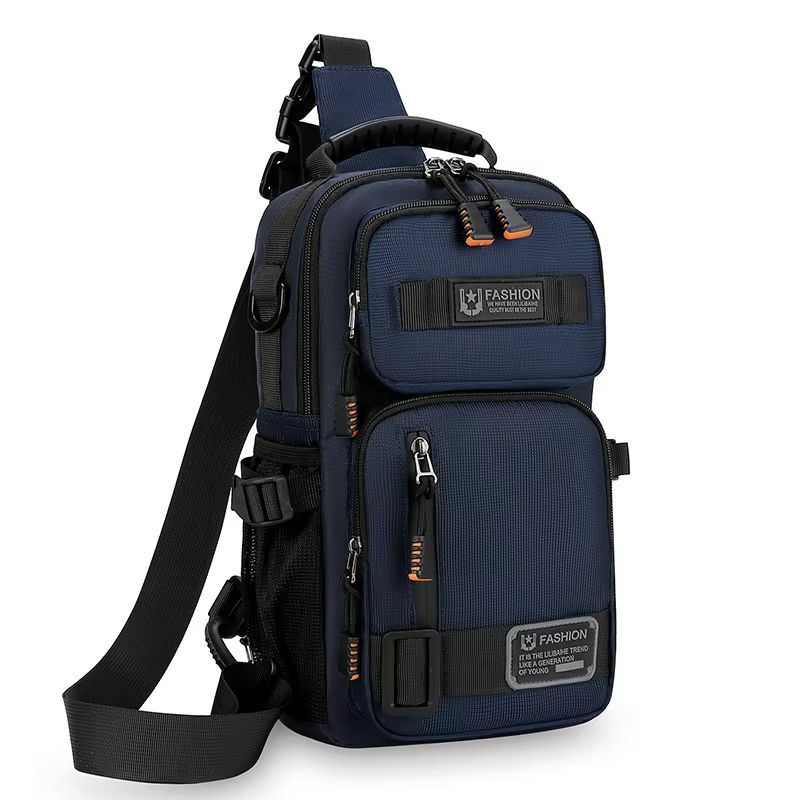 Mens Oxford Crossbody Chest Bag  Fashionable Waist Pack For Everyday Use 6
