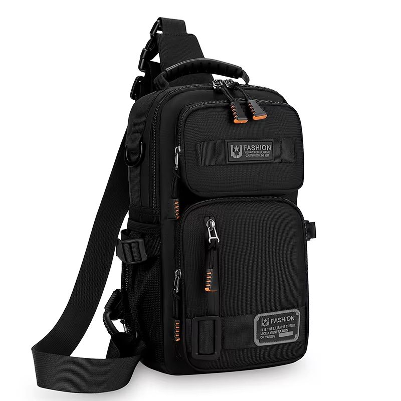 Mens Oxford Crossbody Chest Bag  Fashionable Waist Pack For Everyday Use 8