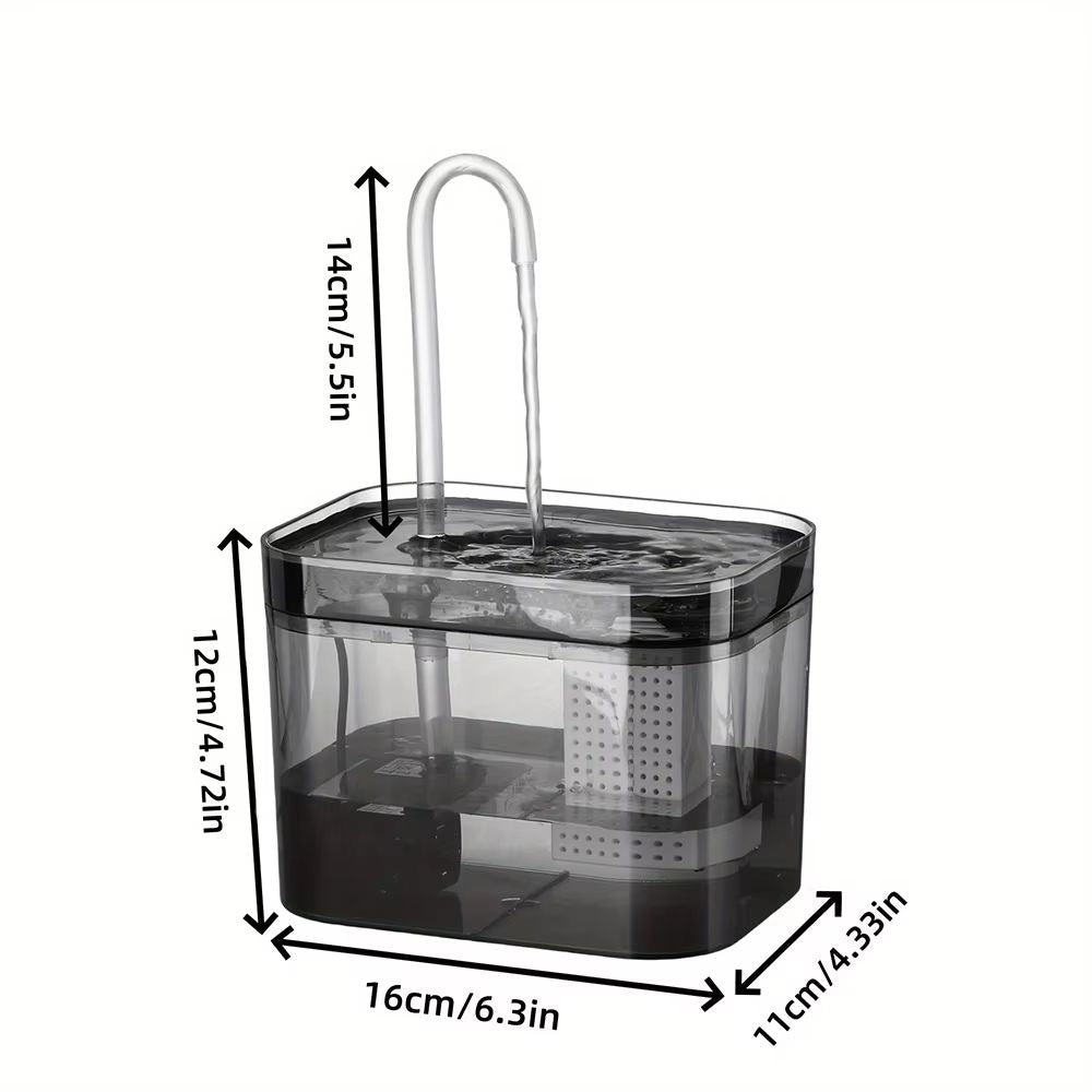Automatic Cat Water Fountain  UltraQuiet USB Pet Drinking Dispenser With Filter 4