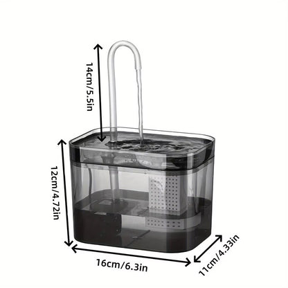 Automatic Cat Water Fountain  UltraQuiet USB Pet Drinking Dispenser With Filter 4