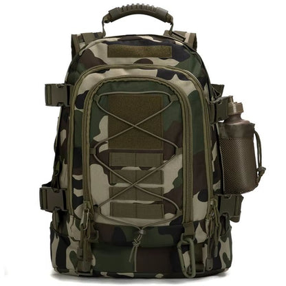 60L Tactical Backpack For Men  Expandable Military Hiking And Camping Rucksack 10