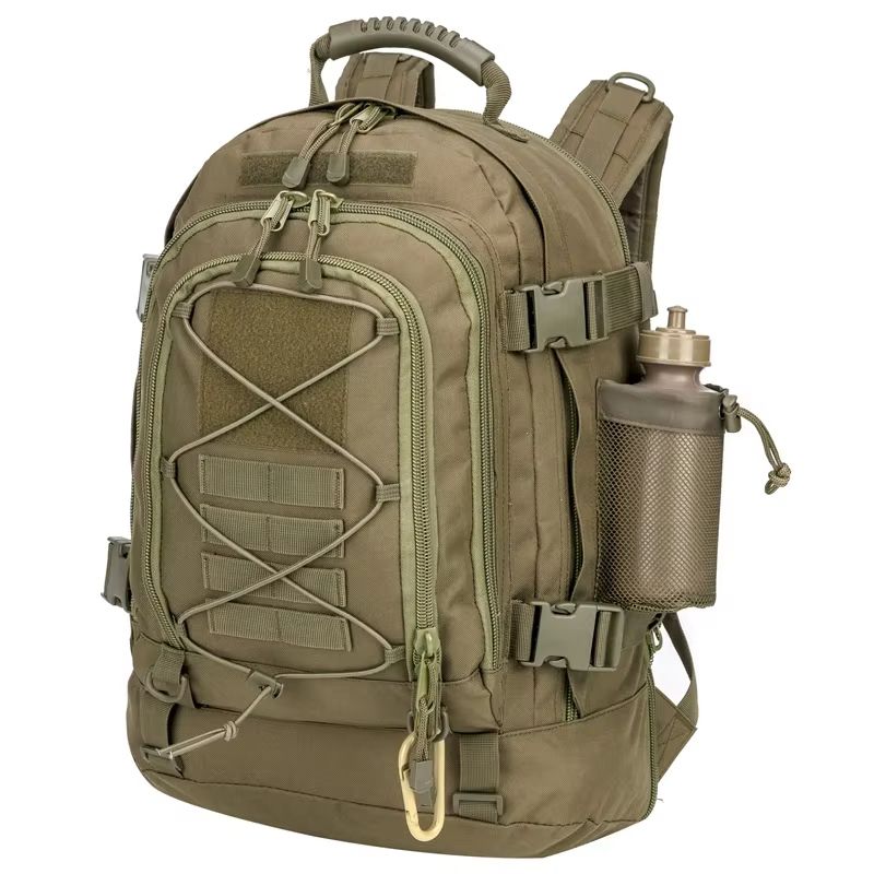 60L Tactical Backpack For Men  Expandable Military Hiking And Camping Rucksack 8