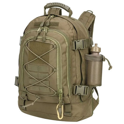 60L Tactical Backpack For Men  Expandable Military Hiking And Camping Rucksack 8