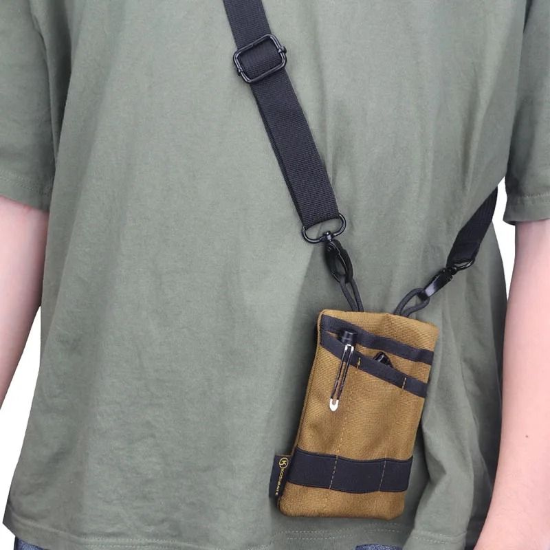 Tactical EDC Molle Pouch Mini Waist Pack Wallet For Keys Cards Coins And Outdoor Gear 6
