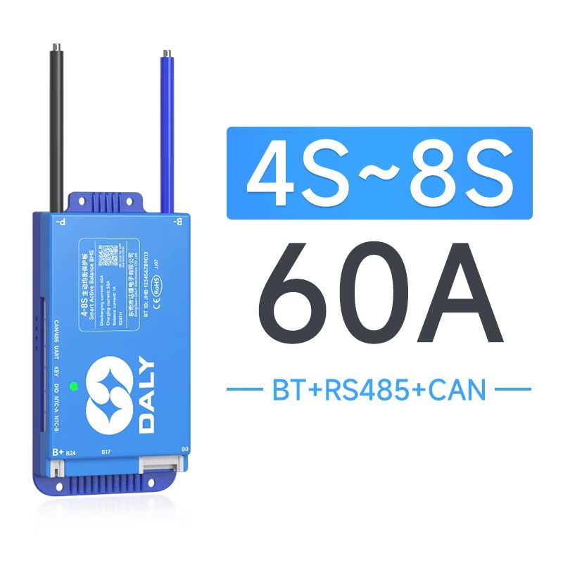 Daly 100 Smart BMS With Bluetooth  Advanced Battery Management System For LiFePO4 Liion  LTO Packs 7