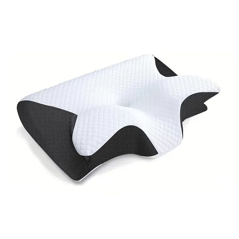 Memory Foam Side Sleeping Pillow Ergonomic Cervical Neck Support With Contour Design For Back And S 13
