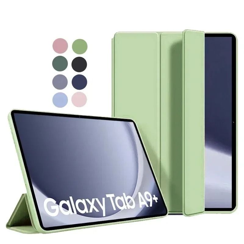 Samsung Galaxy Tab A9 Plus 11 Inch Case With Flip Stand And Magnetic TPU Back 1