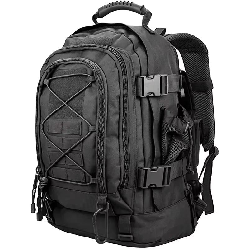 Extra Large 60L Tactical Backpack – Water-Resistant Outdoor Hiking & Travel Pack with Laptop Compartment