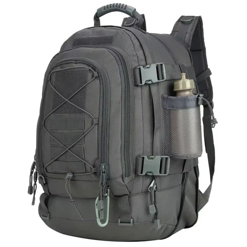 Extra Large 60L Tactical Backpack  WaterResistant Outdoor Hiking  Travel Pack With Laptop Compartme 10
