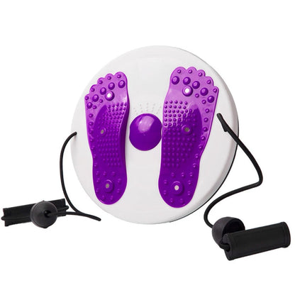 Exercise Waist Twisting Disc With Foot Massage And Resistance Bands 5