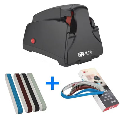 TAIDEA Professional Electric Knife Sharpener With Sanding Belts  Adjustable Sharpening Tool For Kit 9