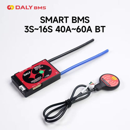 Daly Smart Lifepo4 BMS  Professional Lithium Battery Management System For 12V 24V 36V 48V And 72V  1