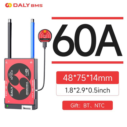 Daly Smart Lifepo4 BMS  Professional Lithium Battery Management System For 12V 24V 36V 48V And 72V  8