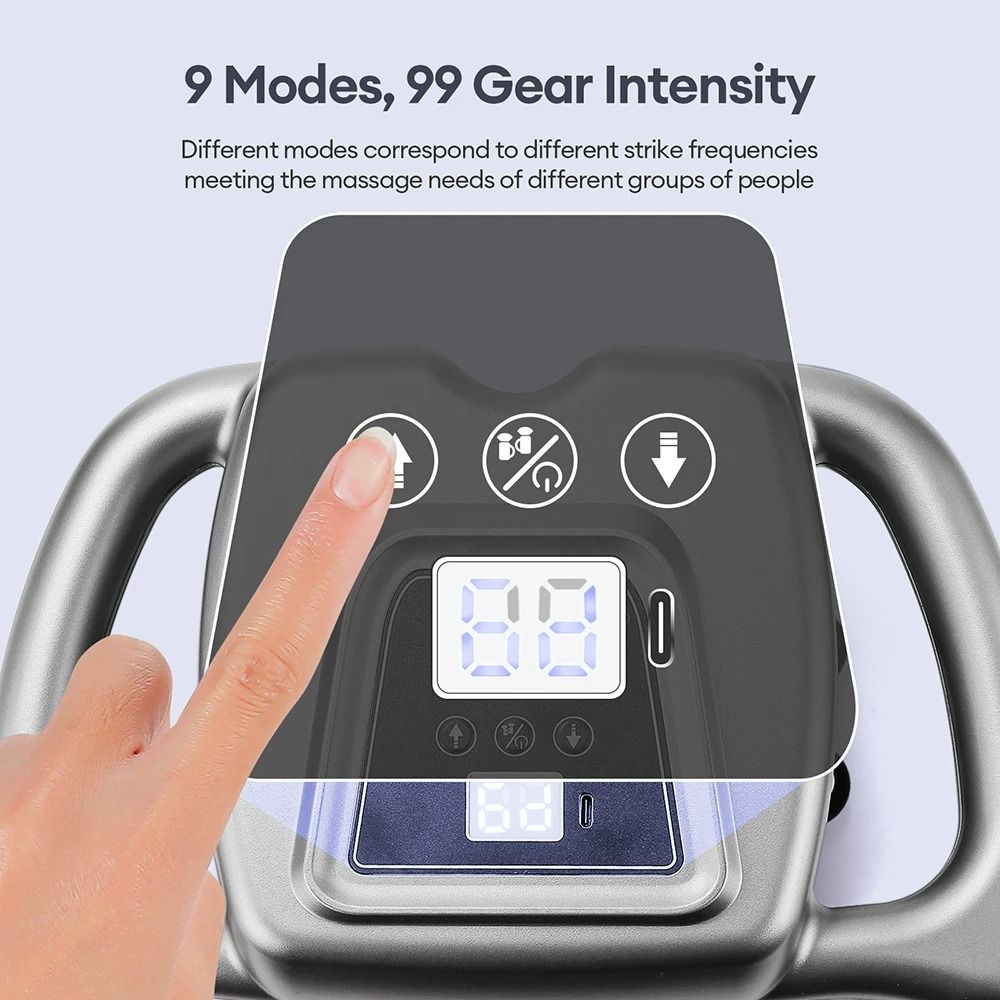 Deep Tissue Massage Gun With 24 Heads And 99 Speed Levels 3