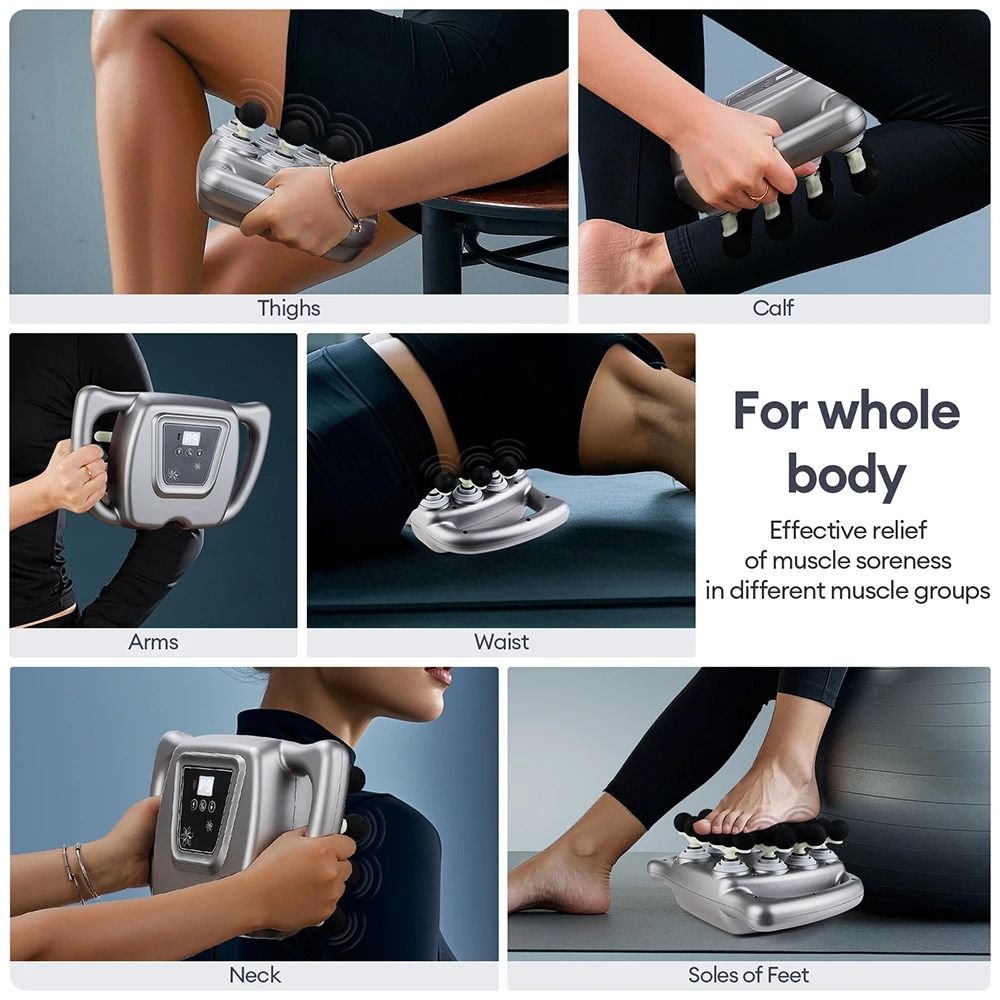 Deep Tissue Massage Gun With 24 Heads And 99 Speed Levels 5
