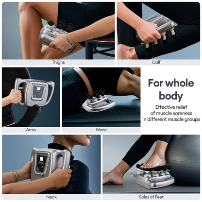 Deep Tissue Massage Gun With 24 Heads And 99 Speed Levels 5