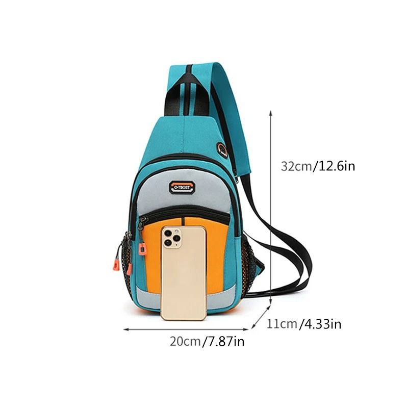 Multifunctional Chest Bag For Men And Women With Adjustable Shoulder Straps 1