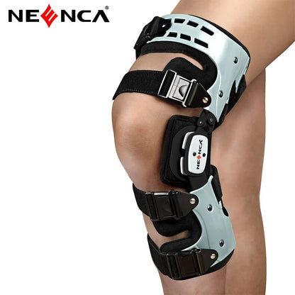 Medical Grade Knee Brace with Adjustable ROM Support for Arthritis and Injury Recovery