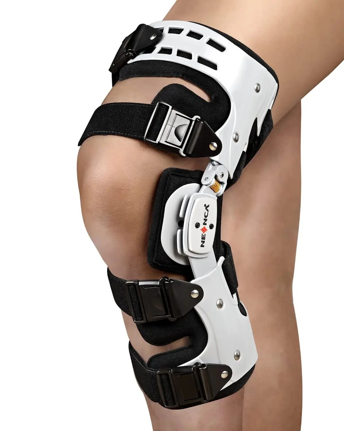 Medical Grade Knee Brace With Adjustable ROM Support For Arthritis And Injury Recovery 6