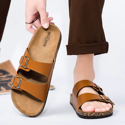 Classic Cork Slippers For Men And Women  Soft Breathable Outdoor And Indoor Comfort 3