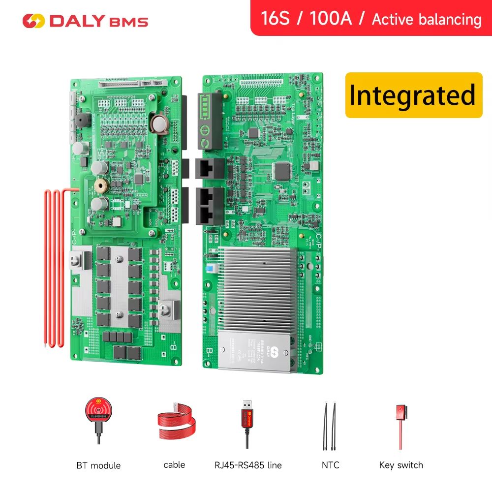Daly Smart Inverter BMS  LiFePO4 Battery Management System With Active Balancer For 24V  48V Energy 9