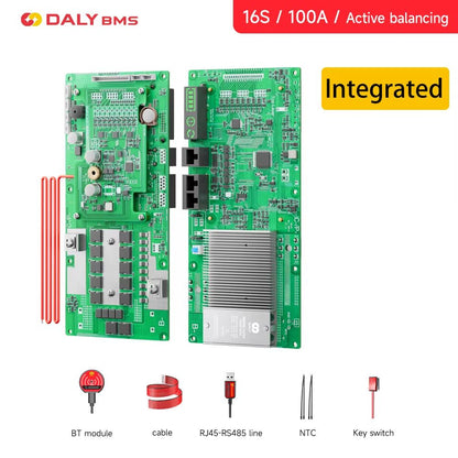 Daly Smart Inverter BMS  LiFePO4 Battery Management System With Active Balancer For 24V  48V Energy 9
