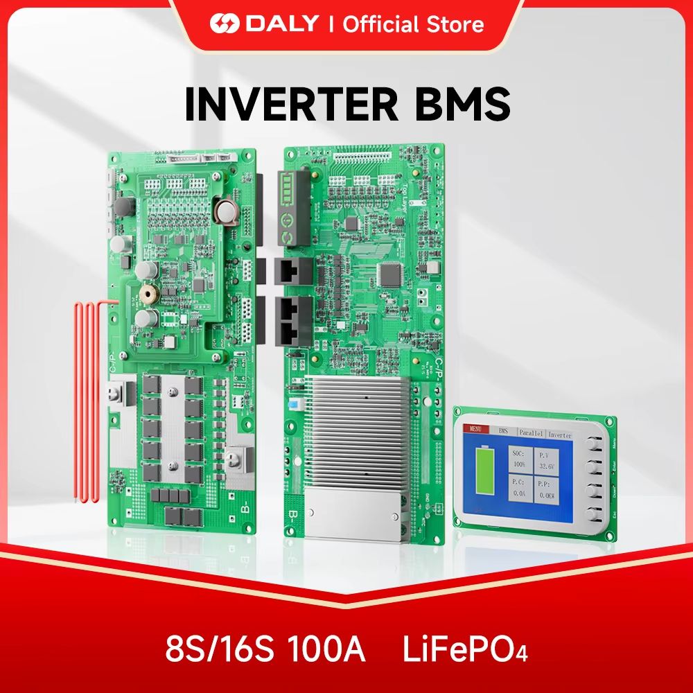 Daly Smart Inverter BMS  LiFePO4 Battery Management System With Active Balancer For 24V  48V Energy 1