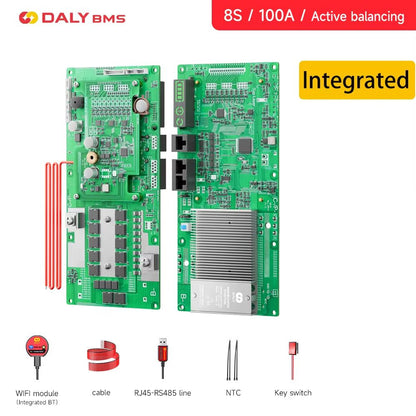 Daly Smart Inverter BMS  LiFePO4 Battery Management System With Active Balancer For 24V  48V Energy 7
